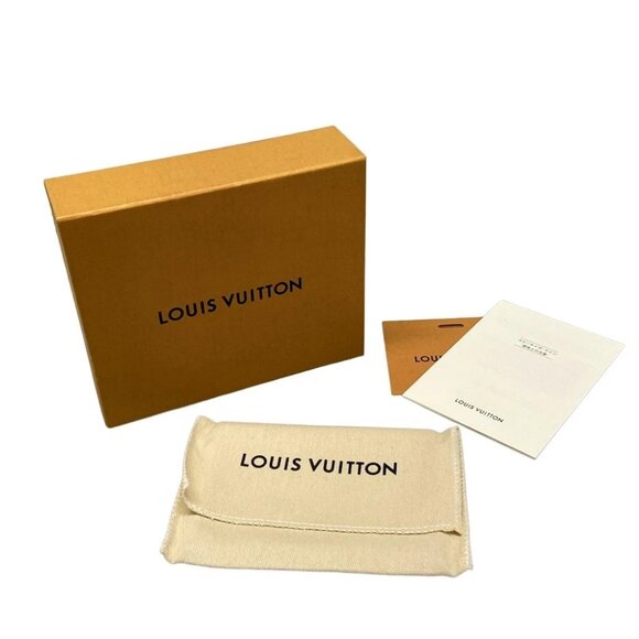LOUIS VUITTON Enveloppe Carte de Visite Noir Epi - Picture 10 of 10
